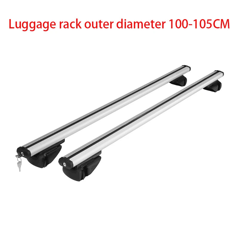 Universal Roof Bars Longitudinal Rails 110 to 135 cm