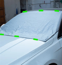 Housse Pare-Brise Voiture Hiver Été Réversible 205 x 147 cm