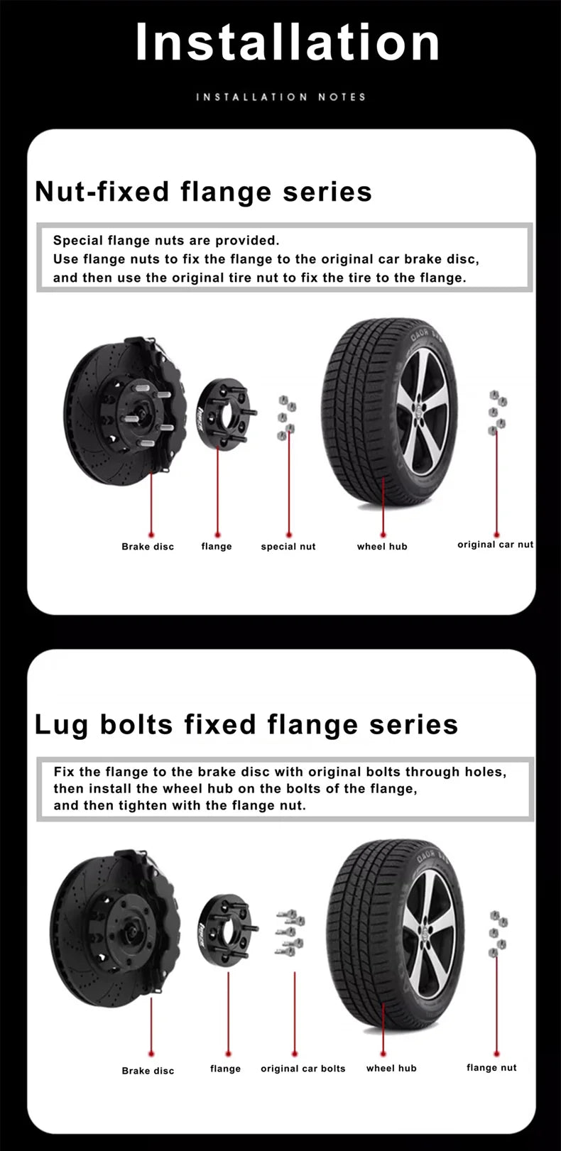 Spurverbreiterung 5x108 TEEZE Ford Focus C-MAX Jaguar 15 bis 30 mm