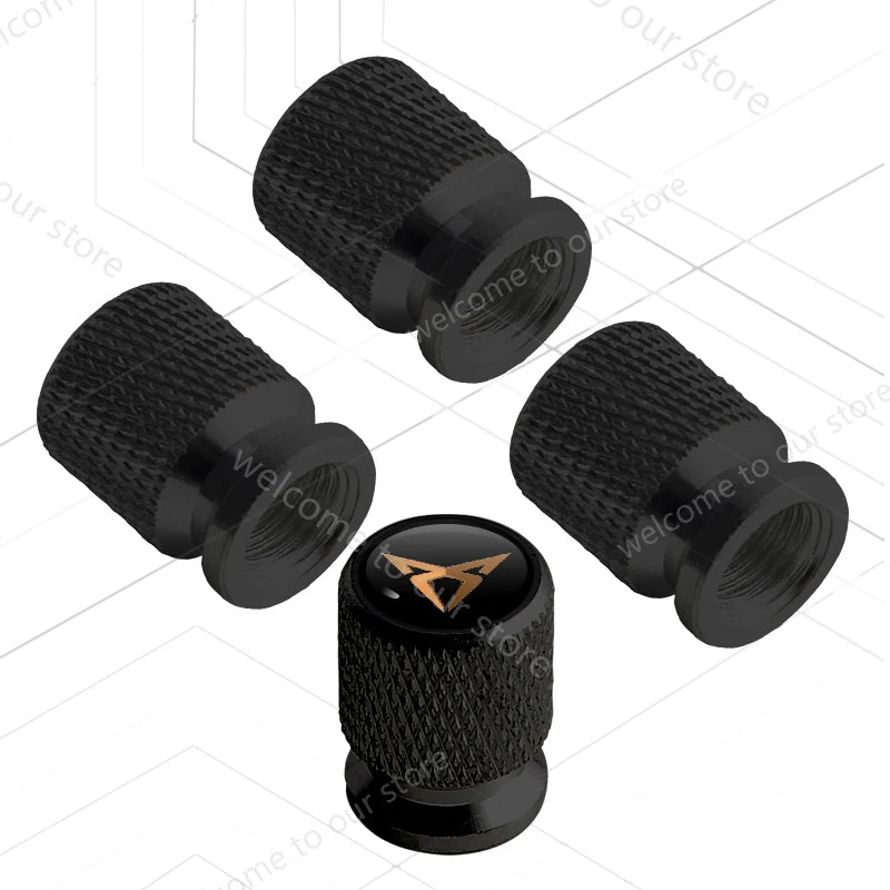 Bouchons de Valve SEAT Cupra Ibiza Leon Ateca Tarraco — exemple de montage