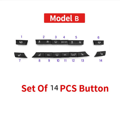 Boutons de Climatisation BMW Série 5 F10 F01 X5 F15
