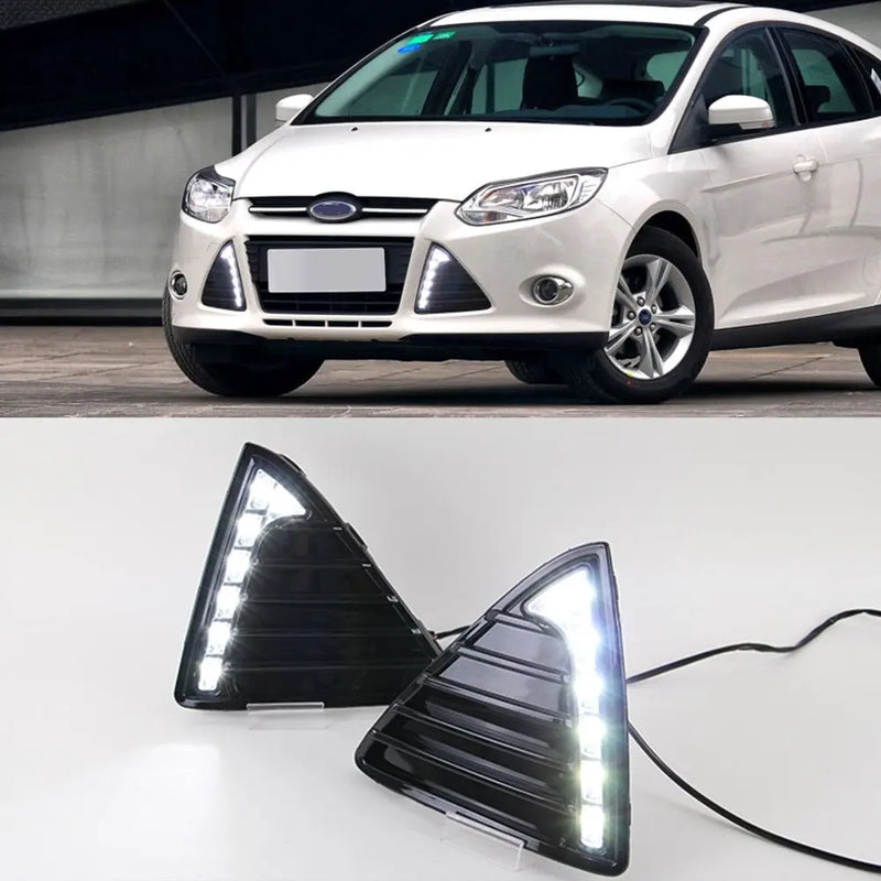 Feux de Jour DRL LED Ford Focus 3 Mk3 2011-2014 Paire