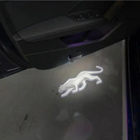 Projecteur LED de Porte Ford ST Line Puma MK3 MK4 MK5 MK6 Éclairage de Bienvenue Porte de Voiture 2 Pièces