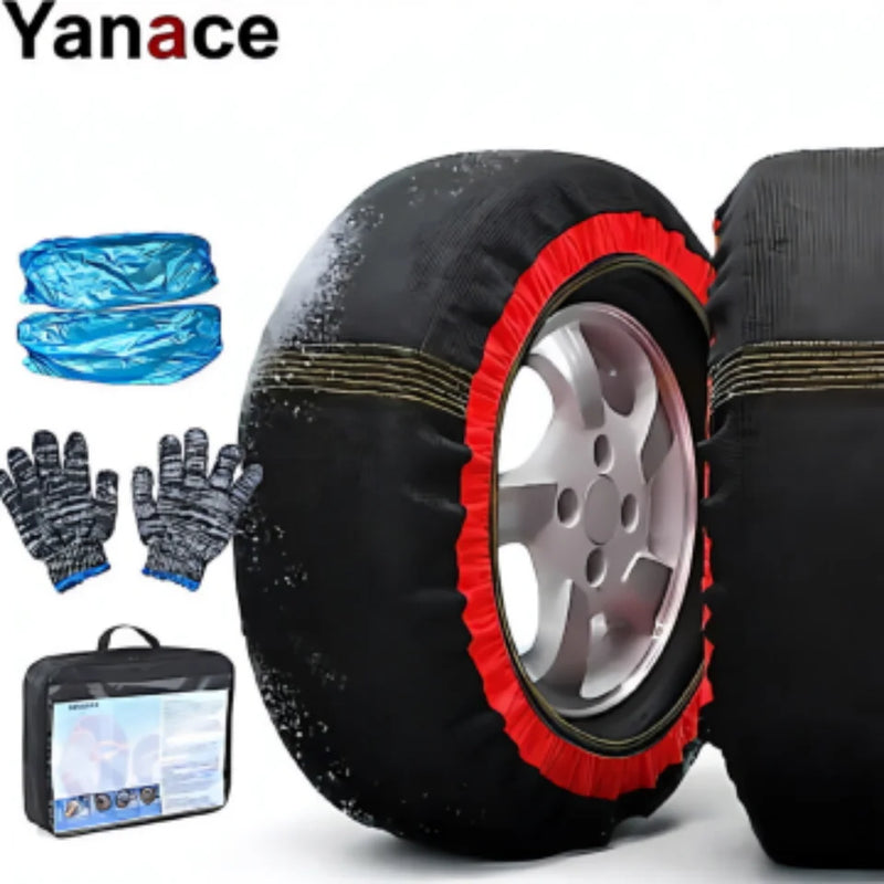 Chaussettes à Neige Yanace Voiture Textile 6 Tailles