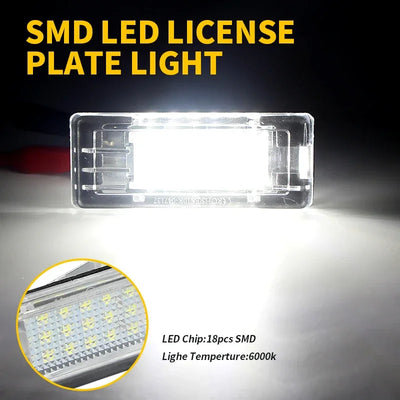 Éclairage de Plaque LED Dacia Duster 12V
