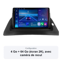 Autoradio CarPlay Renault Kangoo 2008-2018 Android Écran Tactile