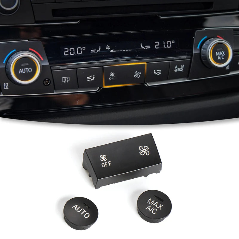 Cache-Boutons de Climatisation BMW Série 3 X1 F30 F20 E90 — détail de finition