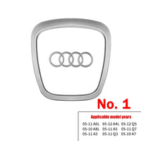 Logo Audi Autocollant 4 Anneaux Électroplaqué A3 A4 Q5