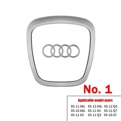 Logo Audi Autocollant 4 Anneaux Électroplaqué A3 A4 Q5