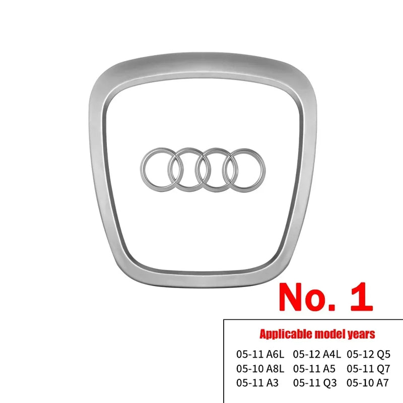 Logo Audi Autocollant 4 Anneaux Électroplaqué A3 A4 Q5