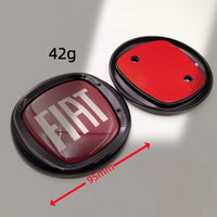 Emblème Fiat 500 Abarth Logo 85 95 100 120 mm pour l'Avant et le Coffre Arrière Autocollant