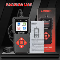 LAUNCH Creader CR300 OBD2 Code Reader with Battery Test