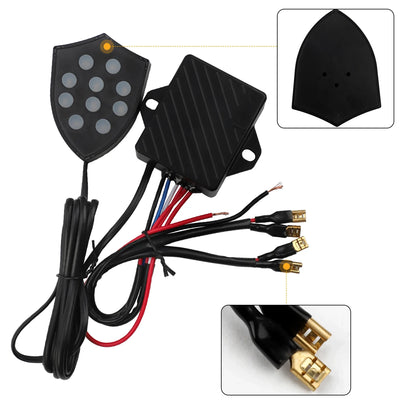 Klaxon Musical 10 Sons Universel 12V Voiture