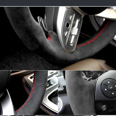 Couvre Volant Alcantara Mercedes W176 W204 C117 AMG