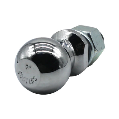 Boule d'Attelage Chromée 50 mm Acier Forgé