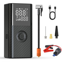 Booster de Batterie Voiture 2500A 4 en 1 Compresseur 150 PSI