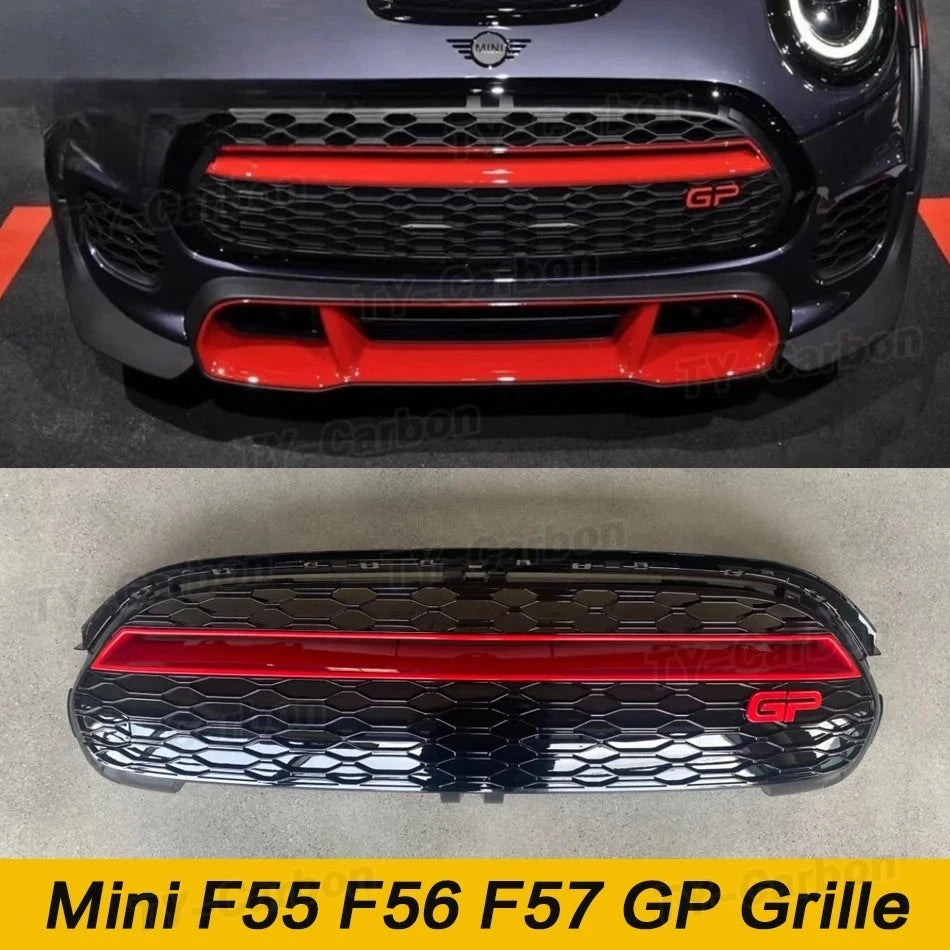 Calandre Mini Cooper F56 F55 F57 Style GP Noir Brillant