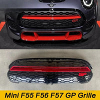 Calandre Mini Cooper F56 F55 F57 Style GP Noir Brillant