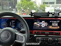 Autoradio Double Écran 24,6 Pouces Jeep Wrangler JL 2018-2022 Android CarPlay Sans Fil GPS 4G