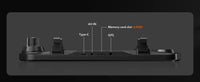 Dashcam Miroir Wolfbox G930 4K avec Écran Tactile, Wi-Fi 5,8 GHz, GPS et Caméra de Recul, Surveillance de Parking