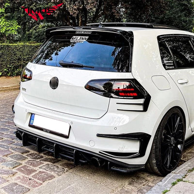 Diffuseur Arrière VW Golf MK7 GTI avec Logo