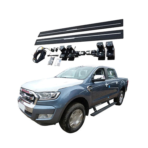 Marchepieds Électriques Ford Ranger 2015 Barres Latérales en Aluminium