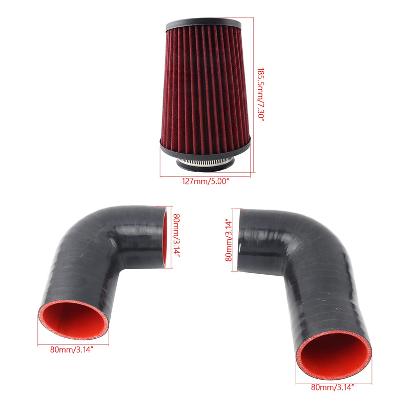 Kit Admission d'Air Mercedes C43 C400 C450 GLC43 AMG M276 V6 Double Filtre
