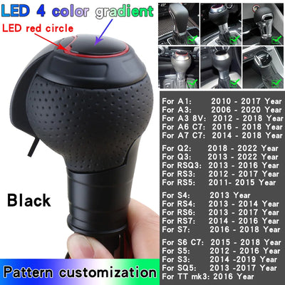 Pommeau de Vitesse LED Audi A3 A6 A7 Q3 RS