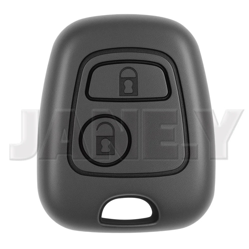 Coque de Clé Peugeot 206 207 307 Citroën C1 C2 C3 C4 2 Touches Boîtier Vide