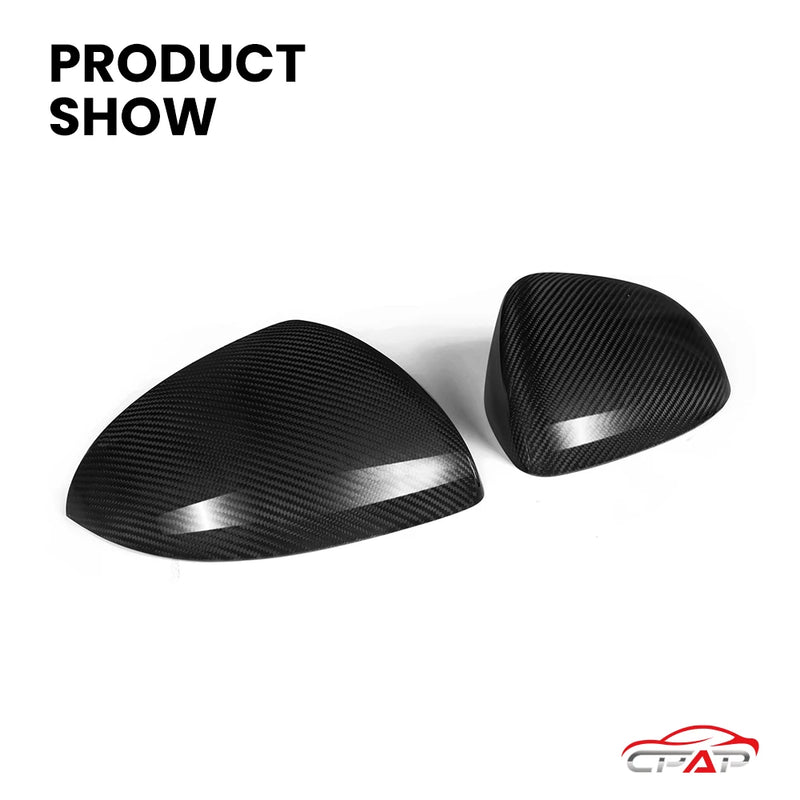 Coques de Rétroviseur Mercedes W206 W223 W254 W295 Carbone Véritable Style OEM