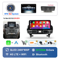 Autoradio Android 16 Mercedes ML GL GLE GLS W166 X166 2012-2019 Écran 12,3 pouces CarPlay NTG