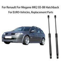 Vérins de Hayon Renault Mégane 2 2003-2008 Paire 2 Pièces