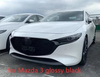 Baguettes de Phares Avant Mazda 3 Axela Mazda 6 Atenza CX-5 CX-4 Noir Brillant ou Aspect Carbone