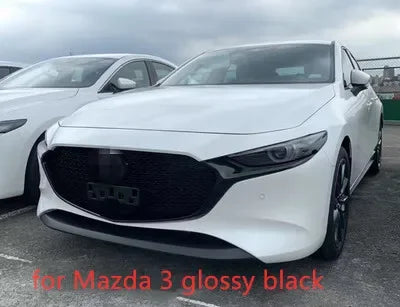 Baguettes de Phares Avant Mazda 3 Axela Mazda 6 Atenza CX-5 CX-4 Noir Brillant ou Aspect Carbone