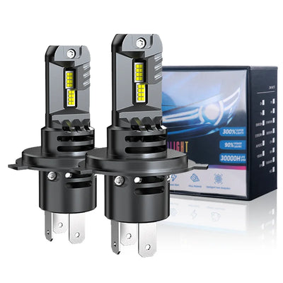 Ampoule LED H4 Canbus CSP 6500K 12V (Faisceau Hi/Lo)