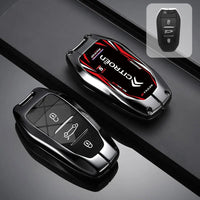 Étui de Protection Clé Citroën C3 C4 C5 Berlingo Picasso Alliage de Zinc Blanc ou Noir