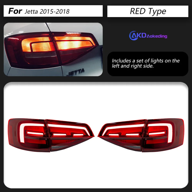 Feux Arrière LED Volkswagen Jetta Mk6 2015-2018