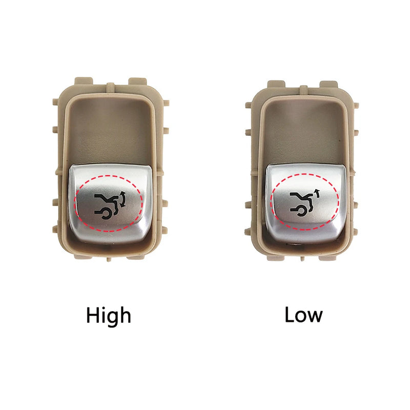 Bouton d'Ouverture de Coffre Mercedes W205 W213 W222 GLC — gros plan