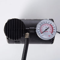 Mini Compresseur Voiture 12V Gonfleur de Pneu Manomètre