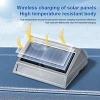 Purificateur d'Air Voiture Solaire Capteur de Vibration