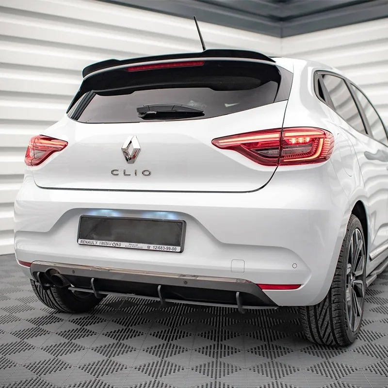 Becquet de Toit Style Maxton Renault Clio 5 Standard et RS Line 2019-2023 Noir Brillant