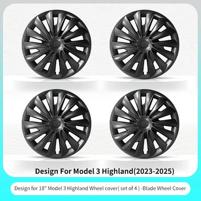 Cache-Moyeux Tesla Model 3 Highland 18 Pouces 2023-2026