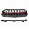 Calandre Mini Cooper F55 F56 F57 Noir et Rouge