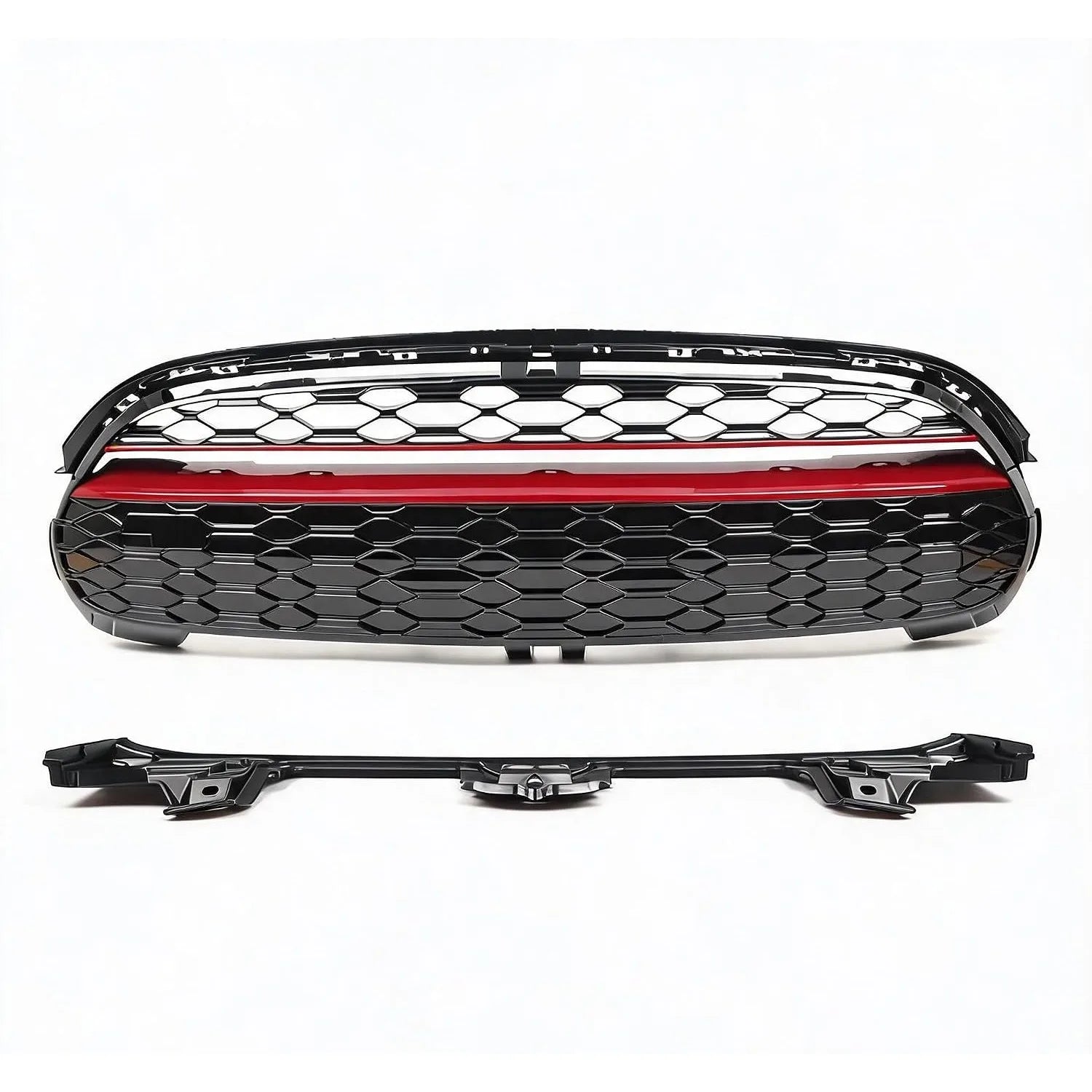 Calandre Mini Cooper F55 F56 F57 Noir et Rouge