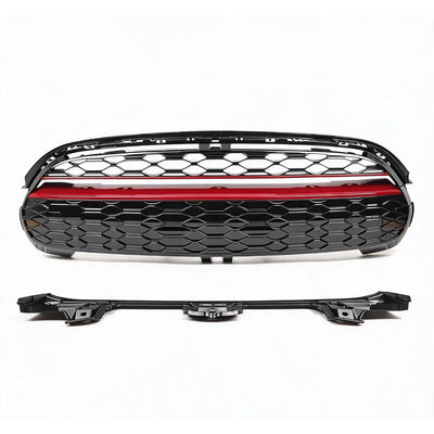 Calandre Mini Cooper F55 F56 F57 Noir et Rouge