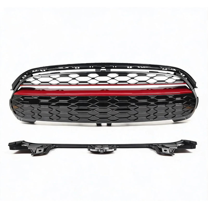 Calandre Mini Cooper F55 F56 F57 Noir et Rouge
