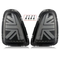 Feux Arrière LED Noirs MINI Cooper R56 R57 R58 2007-2014 — vue arrière