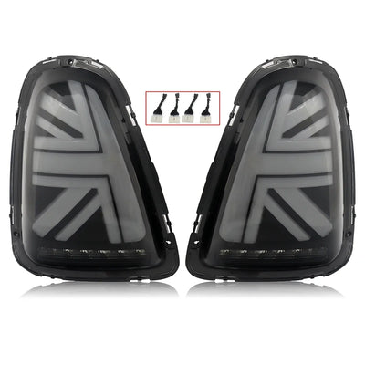 Feux Arrière LED Noirs MINI Cooper R56 R57 R58 2007-2014