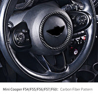 Cache Logo Mini Cooper F56 F60 Anneau Décoratif Intérieur