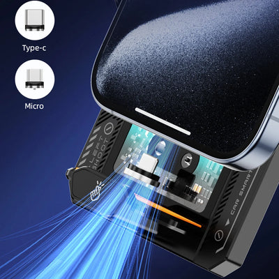 Support Téléphone Voiture Chargeur Induction 66W Magnétique